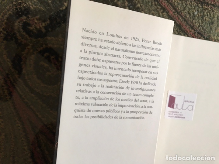 Libros de segunda mano: La puerta abierta. Peter Brook. Raro. Como nuevo - Foto 3
