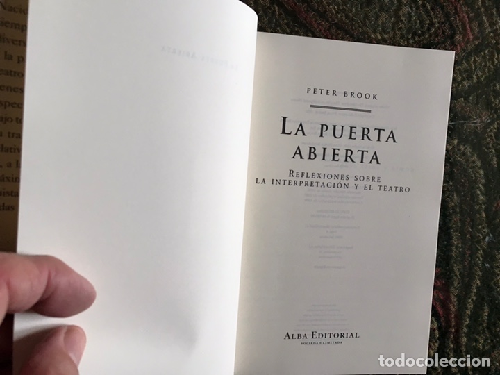Libros de segunda mano: La puerta abierta. Peter Brook. Raro. Como nuevo - Foto 4