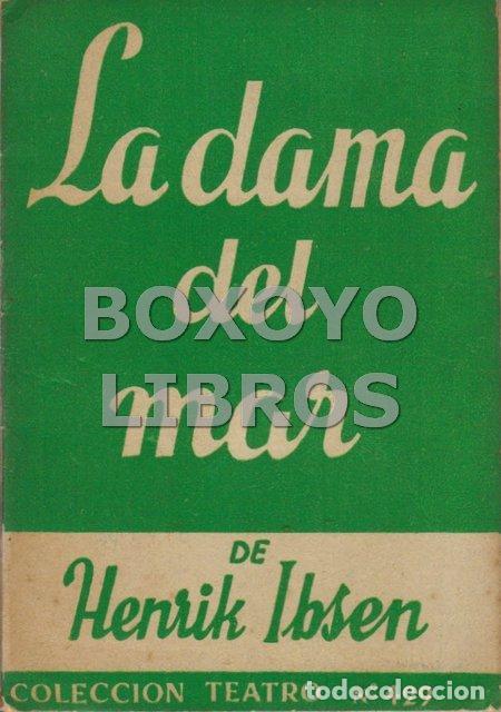 Libros de segunda mano: IBSEN, Henrik. La dama del mar. Alfil - Foto 1