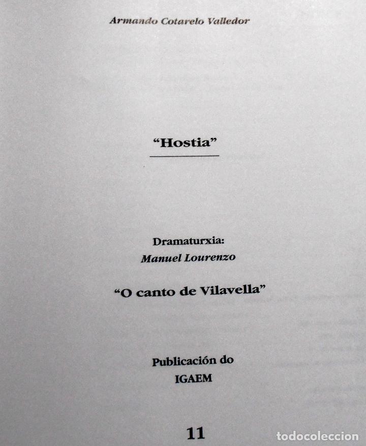 Libros de segunda mano: A. COTARELO VALEDOR, HOSTIA - Foto 3