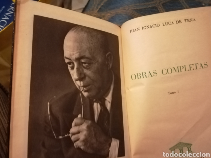 Libros de segunda mano: Obras completas de Juan Ignacio Luca de Tena. Primera edici&oacute;n - Foto 3