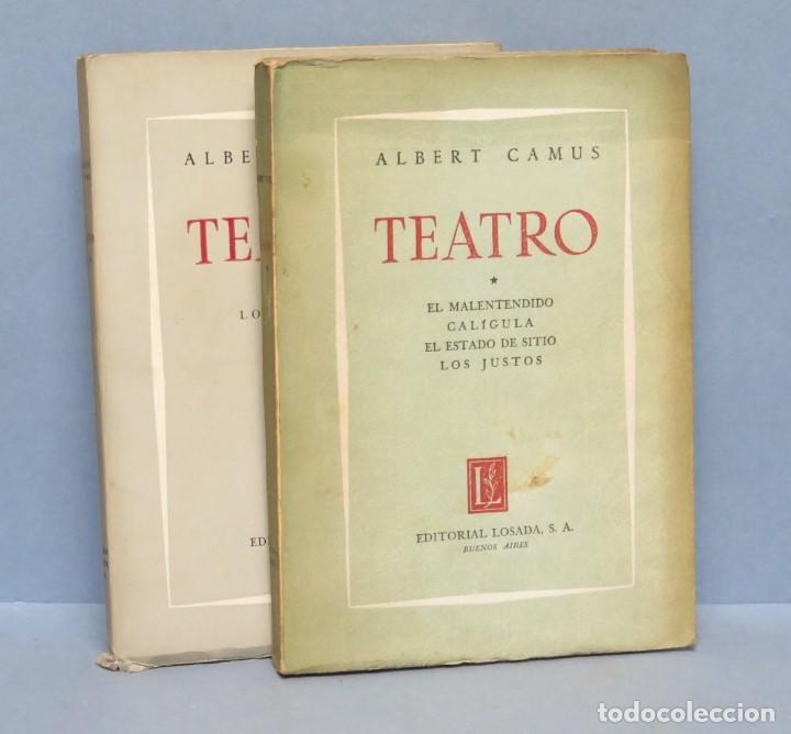 Libros de segunda mano: TEATRO. ALBER CAMUS. 2 TOMOS. ED. LOSADA - Foto 1