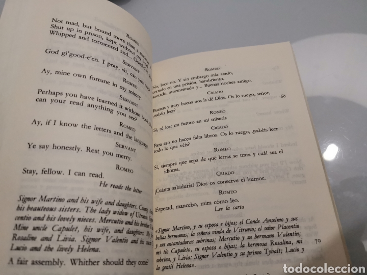 Libros de segunda mano: Libro Romeo y Julieta. William Shakespeare - Foto 5