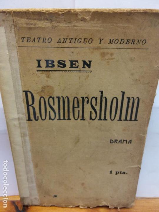 Second hand books: STQ.IBSEN.ROSMERSHOLM.EDT, BARCELONA.BRUMART TU LIBRERIA