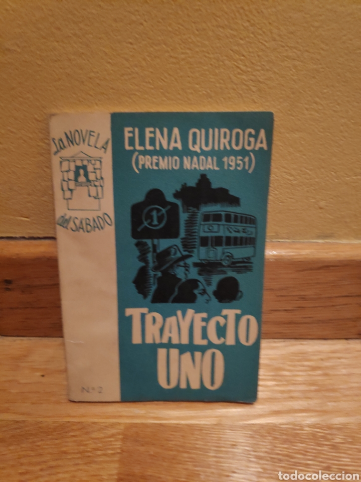 Libros de segunda mano: Elena Quiroga trayecto uno - Foto 1