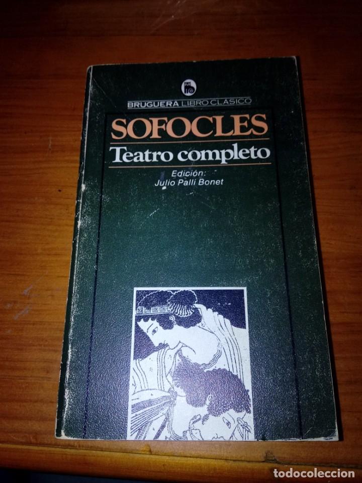 Libros de segunda mano: SOFOCLES. TEATRO COMPLETO. C14L - Foto 1