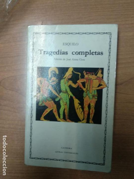 Libros de segunda mano: TRAGEDIAS COMPLETAS - ESQUILO - Foto 1