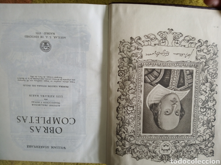 Libros de segunda mano: Obras completas Shakespeare - Foto 5
