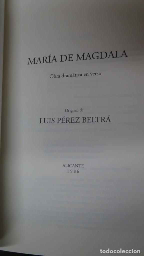Libros de segunda mano: MARIA DE MAGDALA. LUIS PEREZ BELTRA - Foto 2
