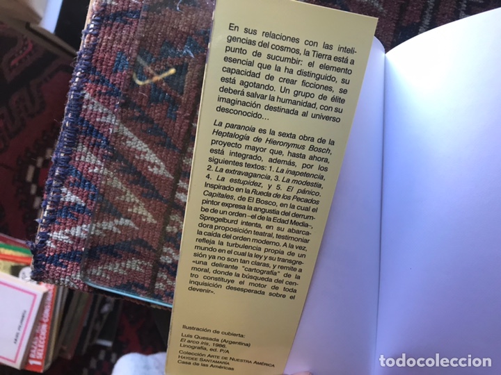 Libros de segunda mano: La paranoia. Rafael Spregelburg. Como nuevo - Foto 3