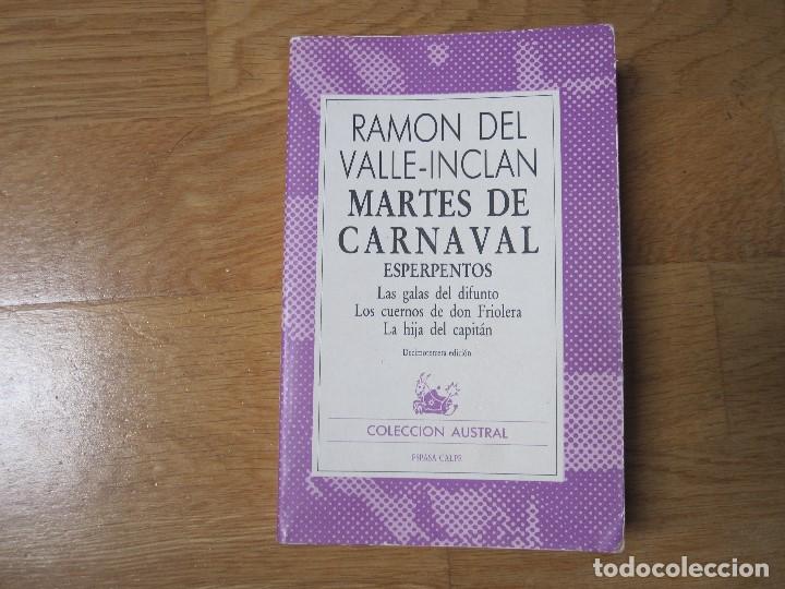 Libros de segunda mano: Martes de carnaval,, de Ramon del Valle-Incl&aacute;n - Foto 1