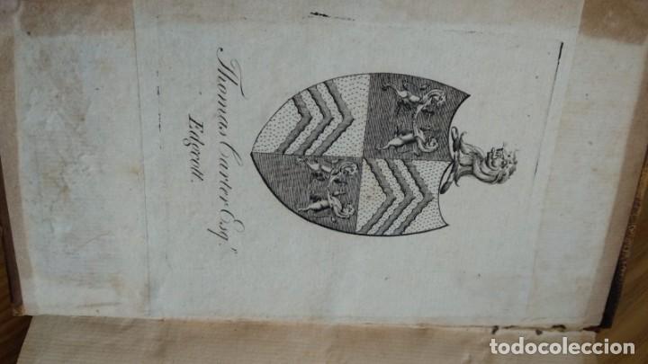 Libros de segunda mano: Antiguo libro de 1735 de Horacio, Impreso en amsterdam, En franc&eacute;s. - Foto 3