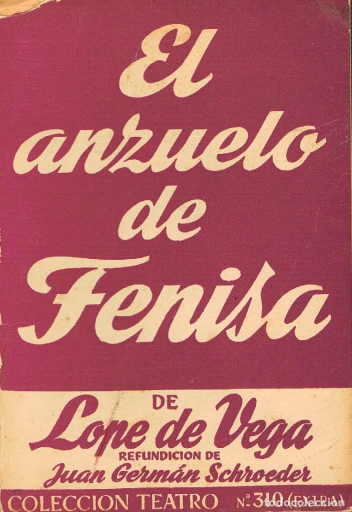 Libros de segunda mano: Lope de Vega: El anzuelo de Fenisa - Foto 1
