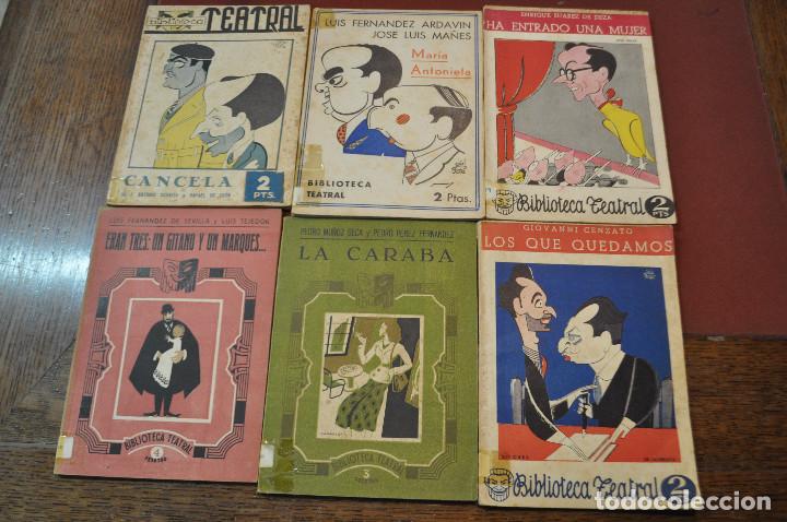 Libros de segunda mano: BIBLIOTECA TEATRAL - LOTE 6 N&ordm;. - TEB - Foto 1
