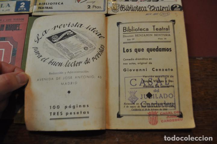 Libros de segunda mano: BIBLIOTECA TEATRAL - LOTE 6 N&ordm;. - TEB - Foto 2