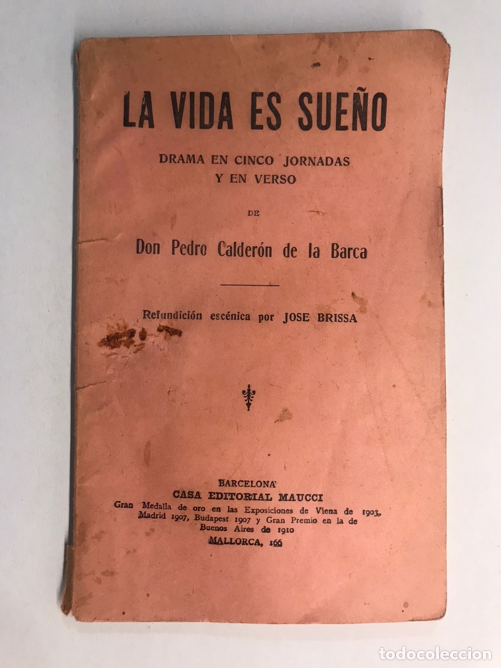 La vida es sueño / de don Pedro Calderon de la Barca