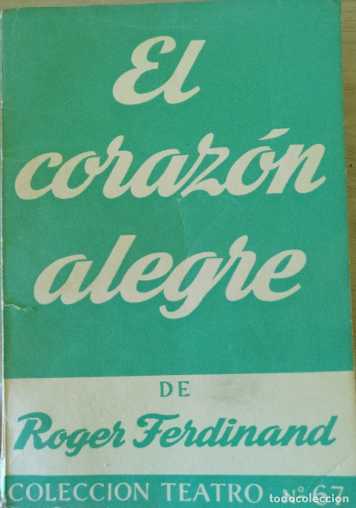 Libros de segunda mano: EL CORAZON ALEGRE. - FERDINAND, Roger. - Foto 1