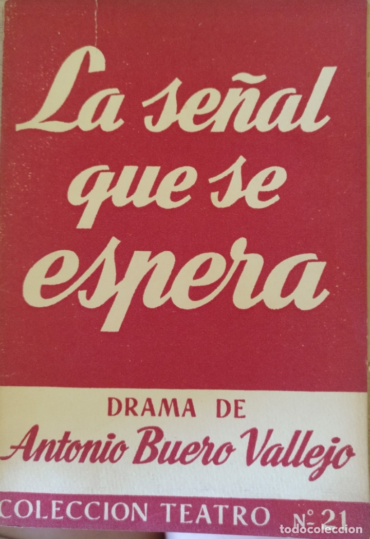 Libros de segunda mano: LA SE&Ntilde;AL QUE SE ESPERA. - BUERO VALLEJO, Antonio. - Foto 1