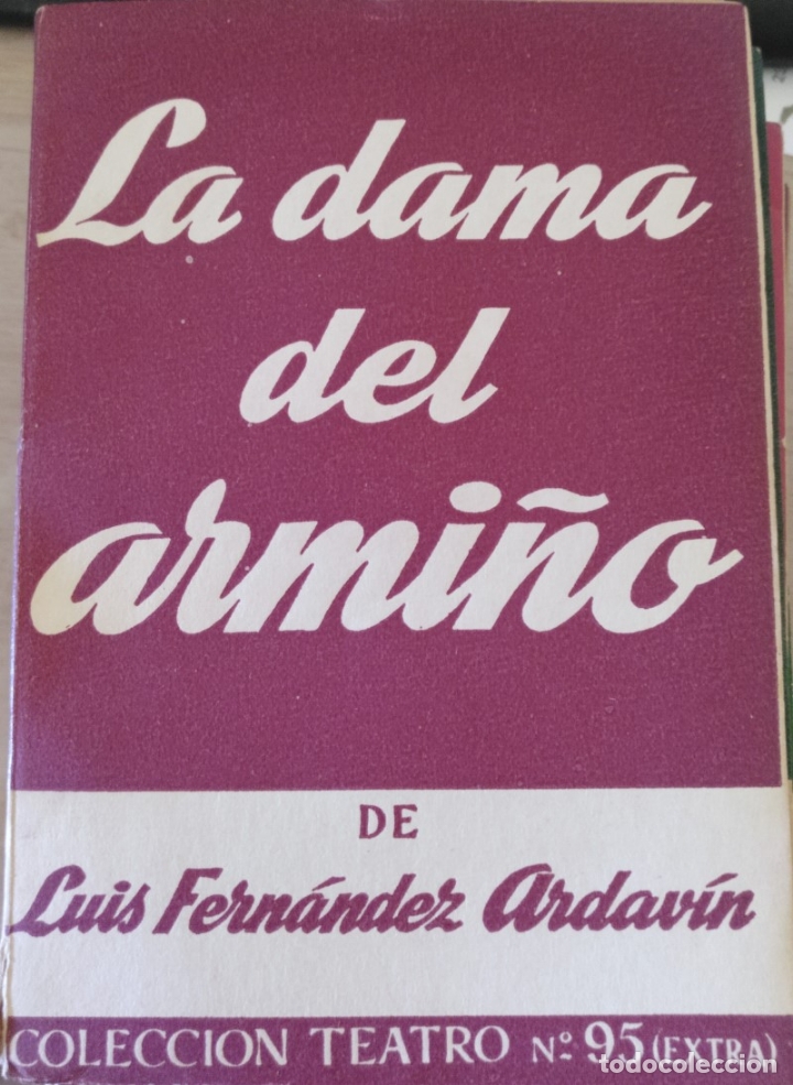 Libros de segunda mano: LA DAMA DEL ARMI&Ntilde;O. - FERNANDEZ ARDAVIN, Luis. - Foto 1