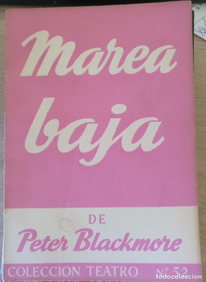 Libros de segunda mano: MAREA BAJA. - BLACKMORE, Peter. - Foto 1