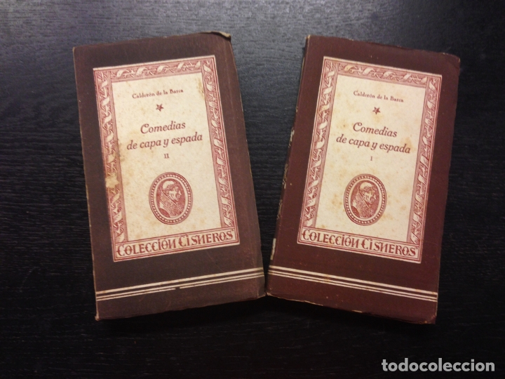 Libros de segunda mano: COMEDIAS DE CAPA Y ESPADA, CALDERON DE LA BARCA, 1943 (2 TOMOS) - Foto 1