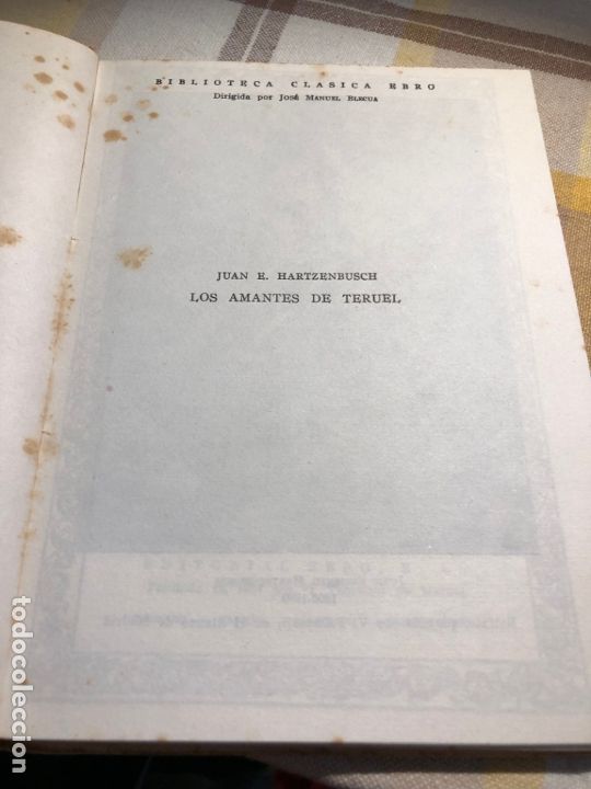 Libros de segunda mano: LOS AMANTES DE TERUEL - J.E. HATZENBUSCH - Foto 2