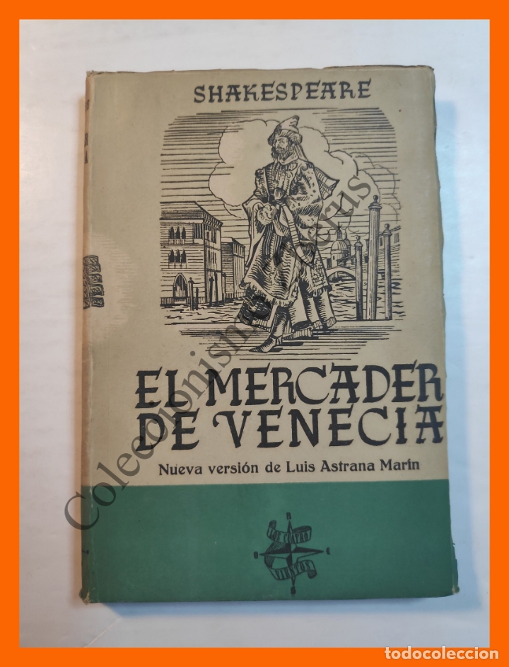 Libros de segunda mano: El Mercader de Venecia - William Shakespeare - Foto 1