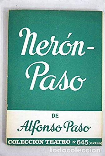 Libros de segunda mano: Ner&oacute;n - Paso. Alfonso Paso - Foto 1