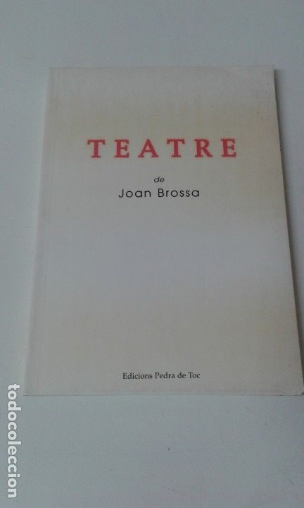 Libros de segunda mano: TEATRE DE JOAN BROSSA - Foto 1