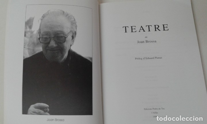 Libros de segunda mano: TEATRE DE JOAN BROSSA - Foto 2