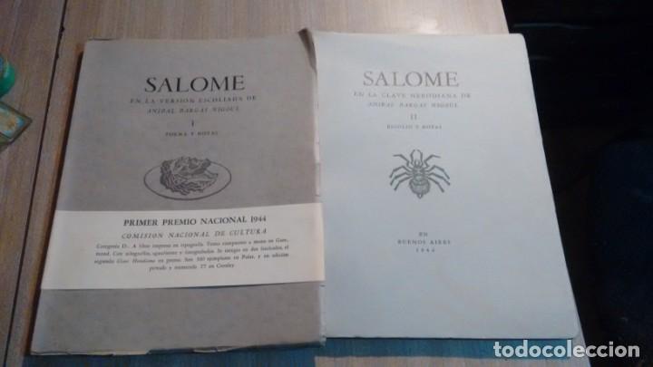 Libros de segunda mano: OSCAR WILDE - SALOME - 2 TOMOS - Foto 1