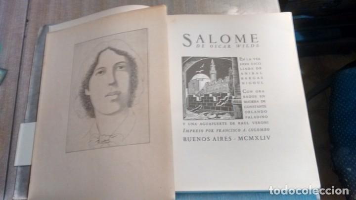 Libros de segunda mano: OSCAR WILDE - SALOME - 2 TOMOS - Foto 2