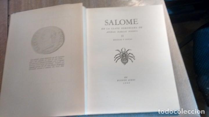 Libros de segunda mano: OSCAR WILDE - SALOME - 2 TOMOS - Foto 7