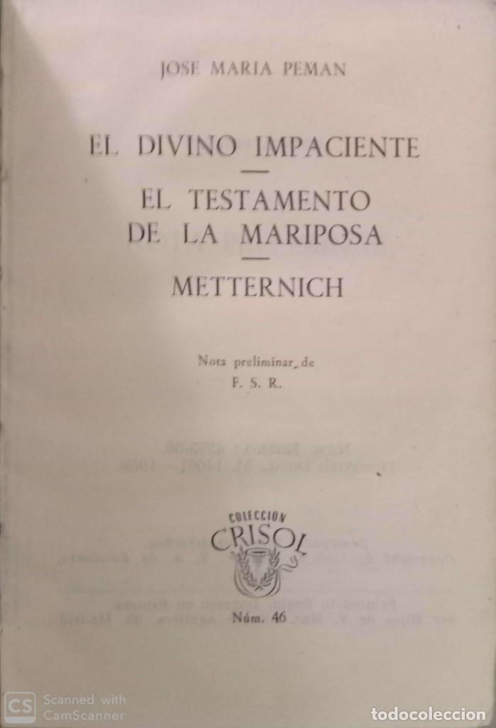 Libros de segunda mano: Tres comedias - Foto 2