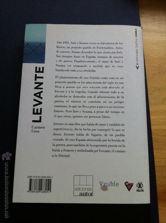 Libros de segunda mano: LEVANTE. CARMEN LOSA - Foto 2