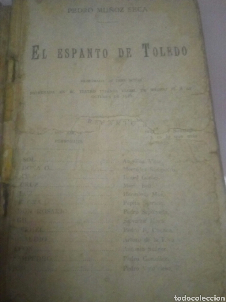 Libros de segunda mano: EL ESPANTO DE TOLEDO, PEDRO MU&Ntilde;OZ SECA - Foto 1