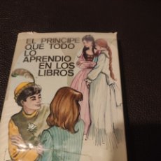 Libros de segunda mano: EL PRÍNCIPE QUE TODO LO APRENDIÓ EN LOS LIBROS, JACINTO BENAVENTE