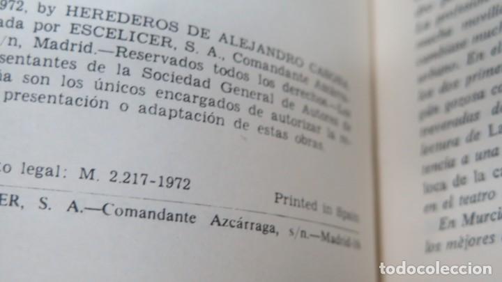 Libros de segunda mano: 1972.- TEATRO SELECTO. CASONA. ESCELICER - Foto 2