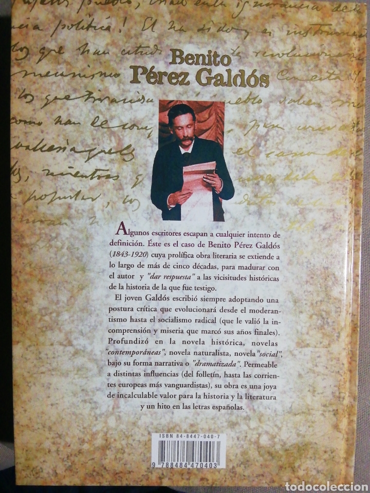 Libros de segunda mano: EL ABUELO. BENITO P&Eacute;REZ GALDOS - Foto 2