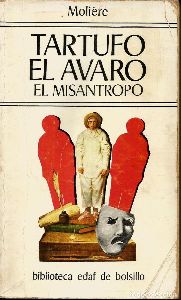 Libros de segunda mano: Tartufo; El avaro; El mis&aacute;ntropo. Moli&egrave;re - Foto 1