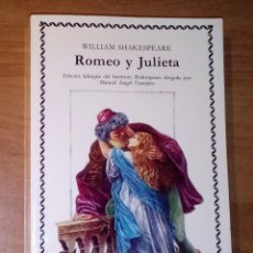 Libros de segunda mano: WILLIAM SHAKESPEARE - ROMEO Y JULIETA (EDICIÓN BILINGÜE) - CÁTEDRA, 2000. Lote 192492872