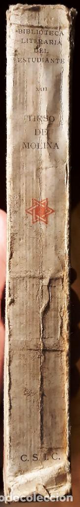 Libros de segunda mano: TIRSO DE MOLINA (C.S.I.C. 1944) SIN USAR - Foto 2