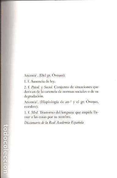 Libros de segunda mano: Anomia / Eugenio Amaya. INAEM - Foto 5