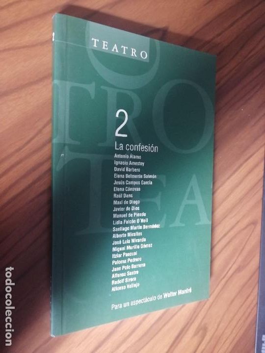 Libros de segunda mano: LA CONFESI&Oacute;N 2. VARIOS AUTORES. WALTER MANFR&Eacute;. TEATRO. R&Uacute;STICA. BUEN ESTADO. DIFICIL DE CONSEGUIR
