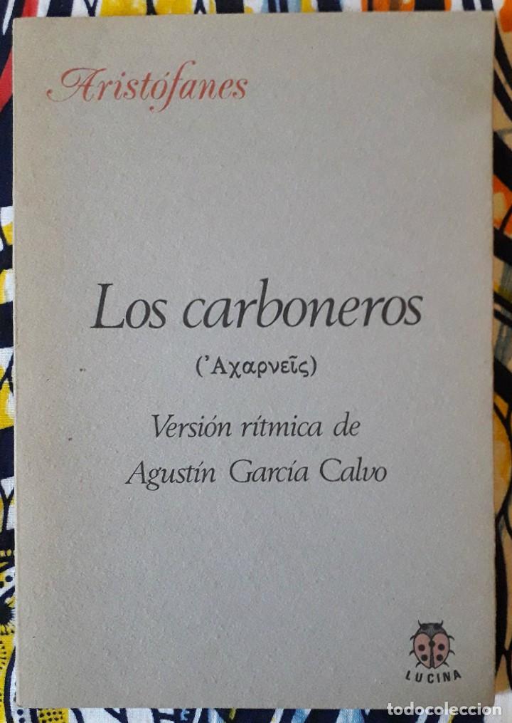 Libros de segunda mano: Arist&oacute;fanes . Los carboneros . Lucina - Foto 1