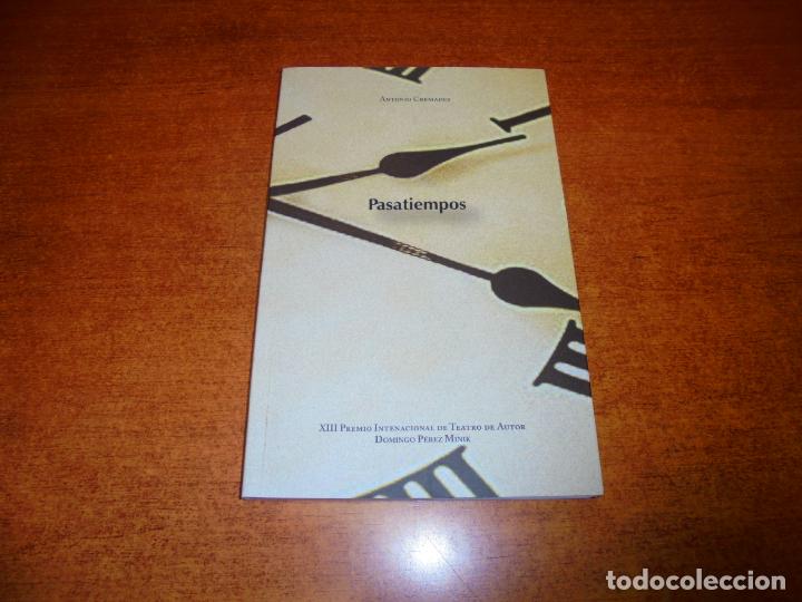 Libros de segunda mano: TEATRO (ANTONIO CREMADES): PASATIEMPOS - Foto 1