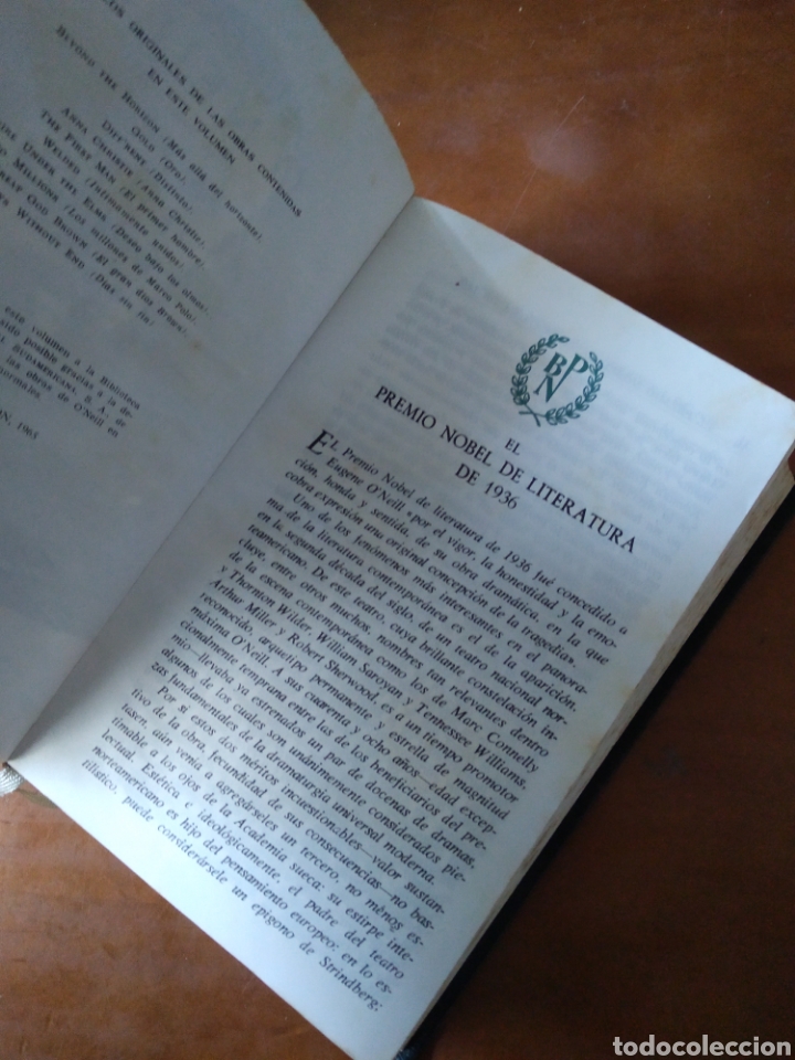 Libros de segunda mano: TEATRO ESCOGIDO. EUGENE ONEILL #4296 - Foto 6