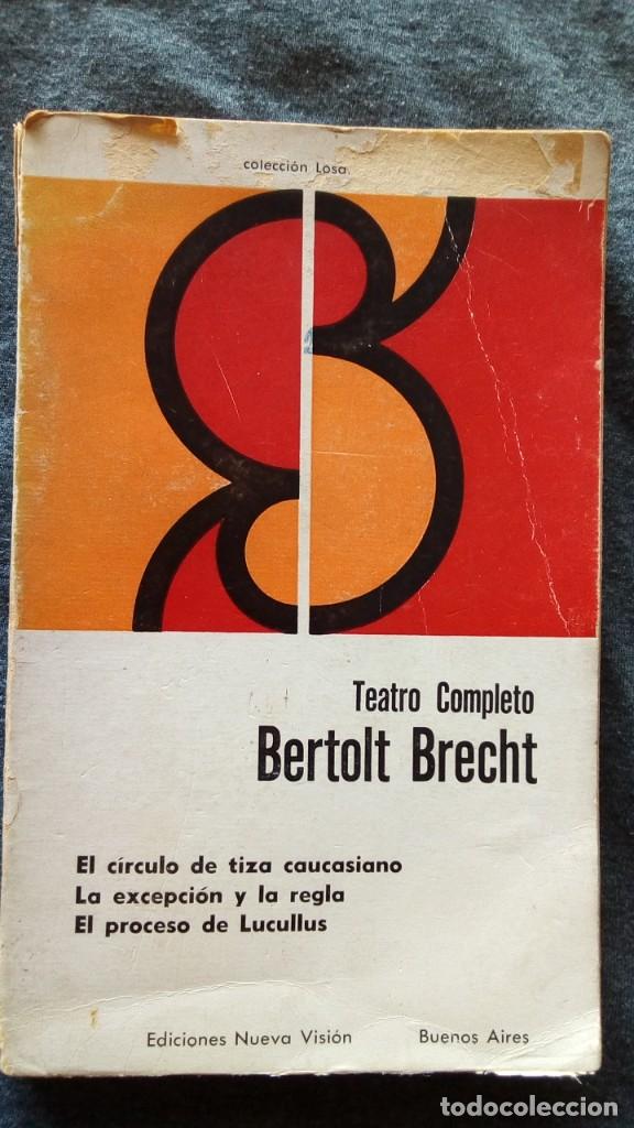 Libros de segunda mano: Brecht-Teatro Completo - Foto 1