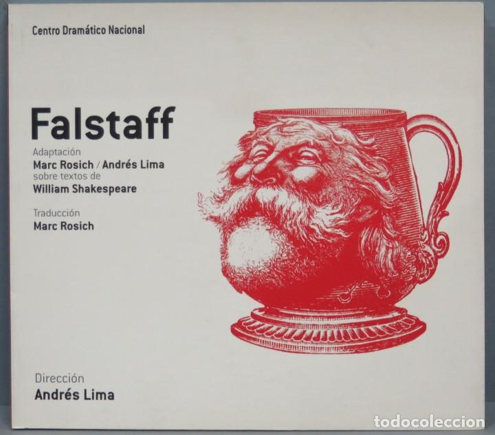 Libros de segunda mano: FALSTAFF. DIRECCION ANDRES LIMA. CENTRO DRAMATICO NACIONAL - Foto 1