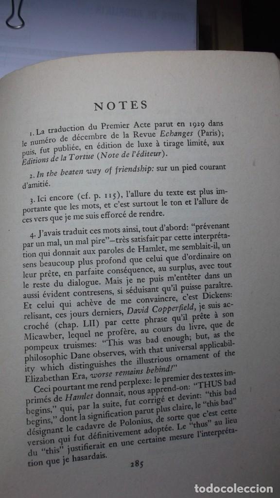 Libros de segunda mano: HAMLET - SHAKESPEARE 1945. - Foto 3